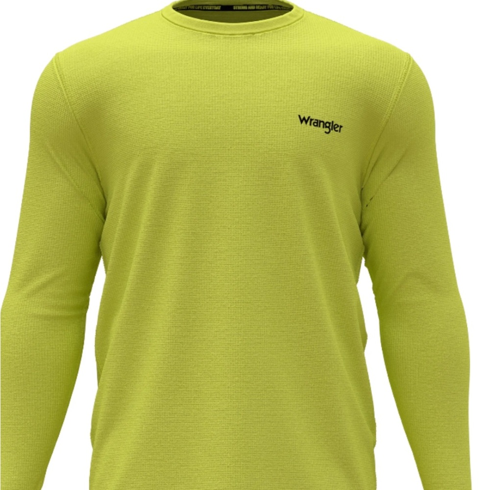Wrangler Men’s Midweight Thermal Green Top